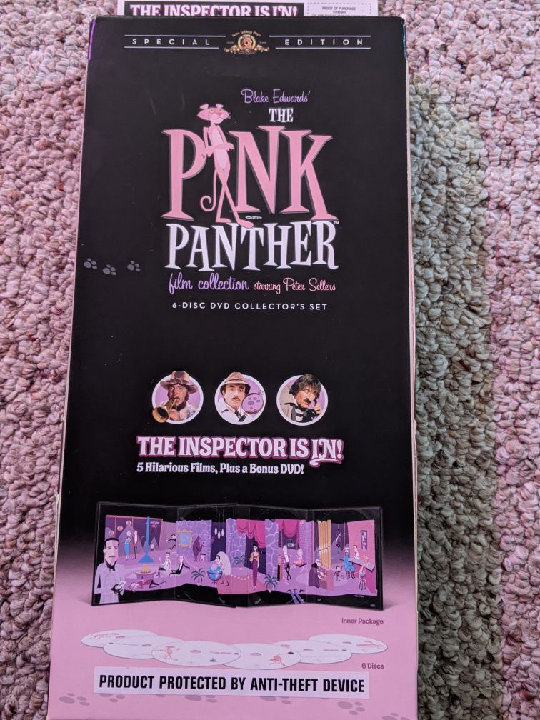 The Pink Panther 6-Disc DVD Collector's Set