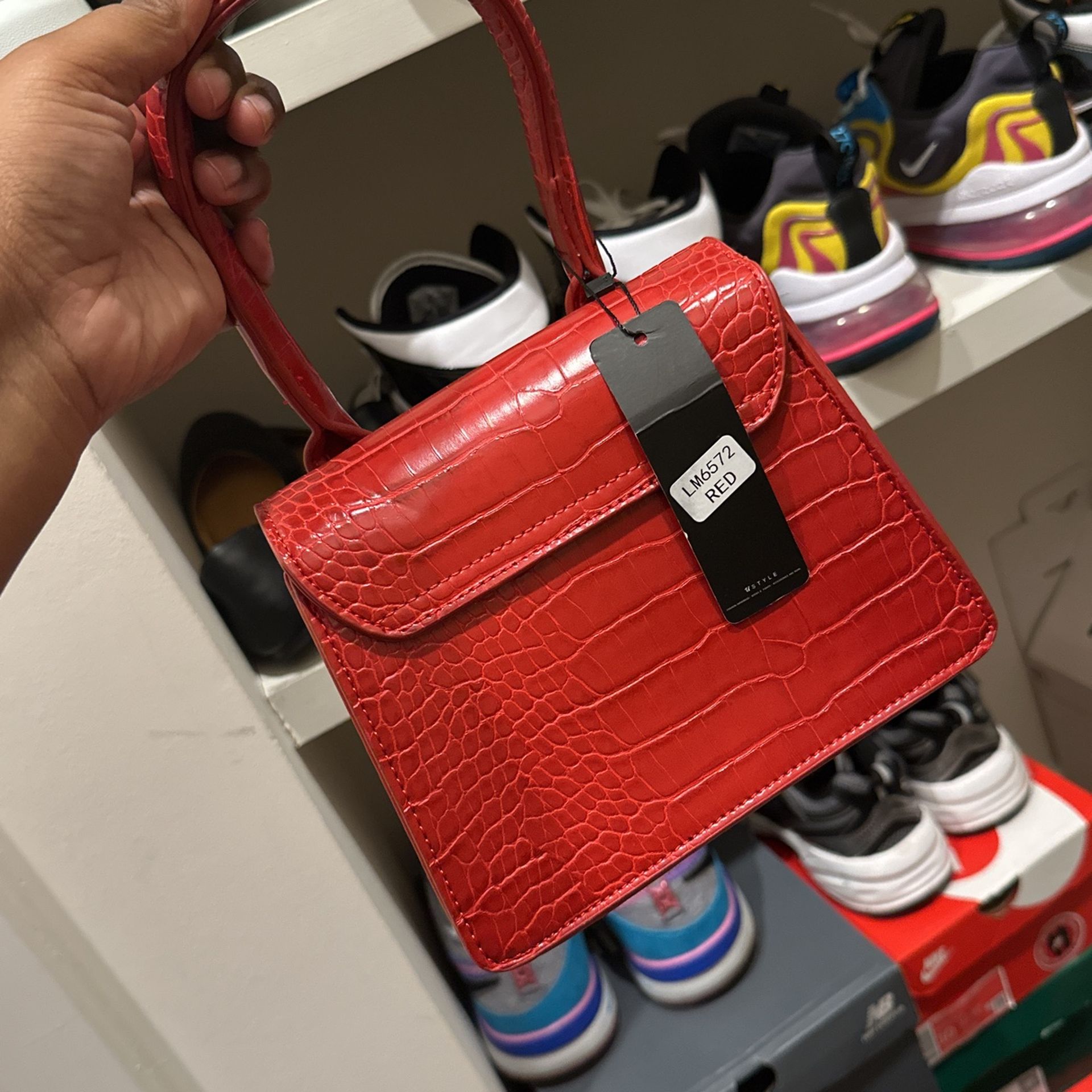 Little Red bag Never used!