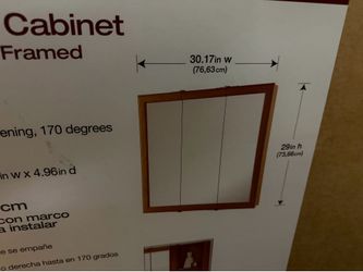 Medicine cabinet 30”