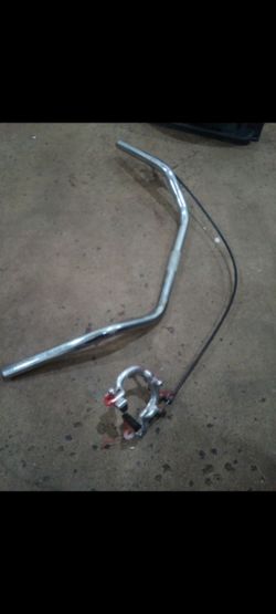 Vintage beach cruiser handlebars and brakes