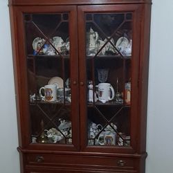 Corner China Cabinet