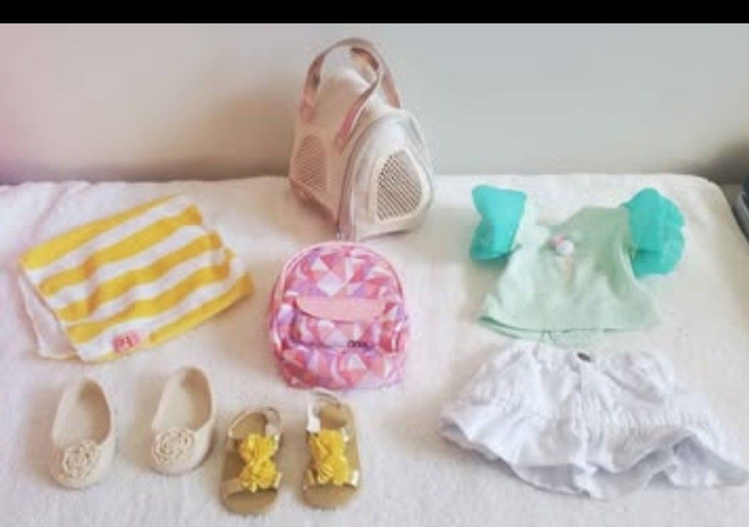 Our generation 18" Doll clothes shoes accessories 15 pcs Will Fit American Girl 18"