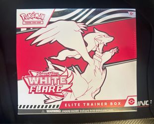 Pokemon White Flare ETB Seal
