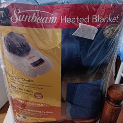New Sunbeam Twin Electric Warming Blanket