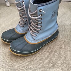 Sorel Blue Boots. PRICE DROP TO GO 