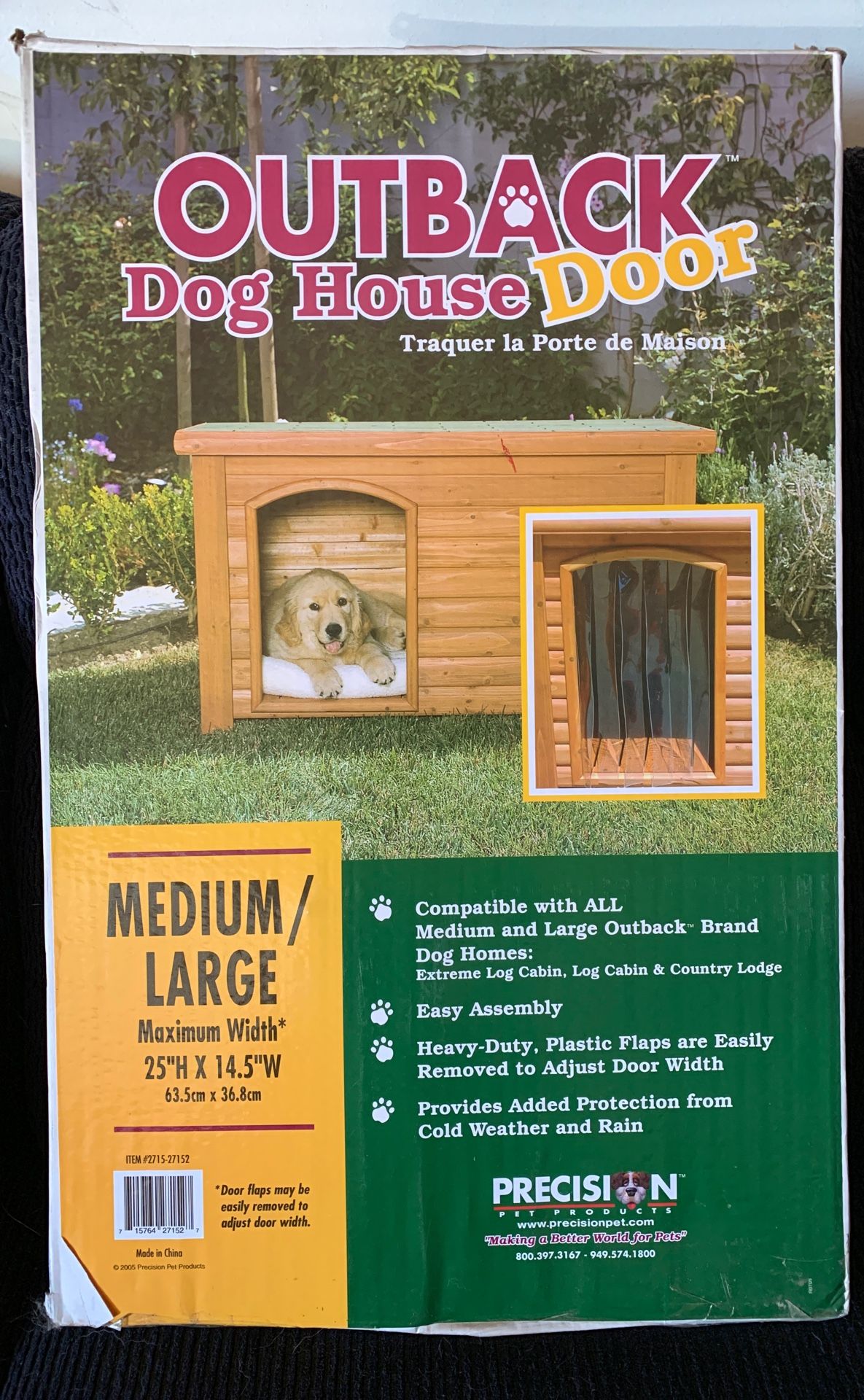 Dog House Door by Outback! This is JUST the door flap! Not the entire dog house