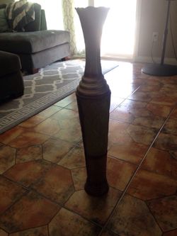 Tall vase