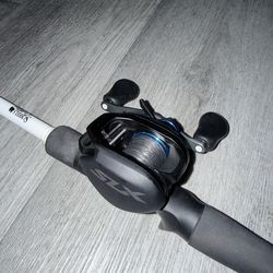 Baitcaster Reel and Rod