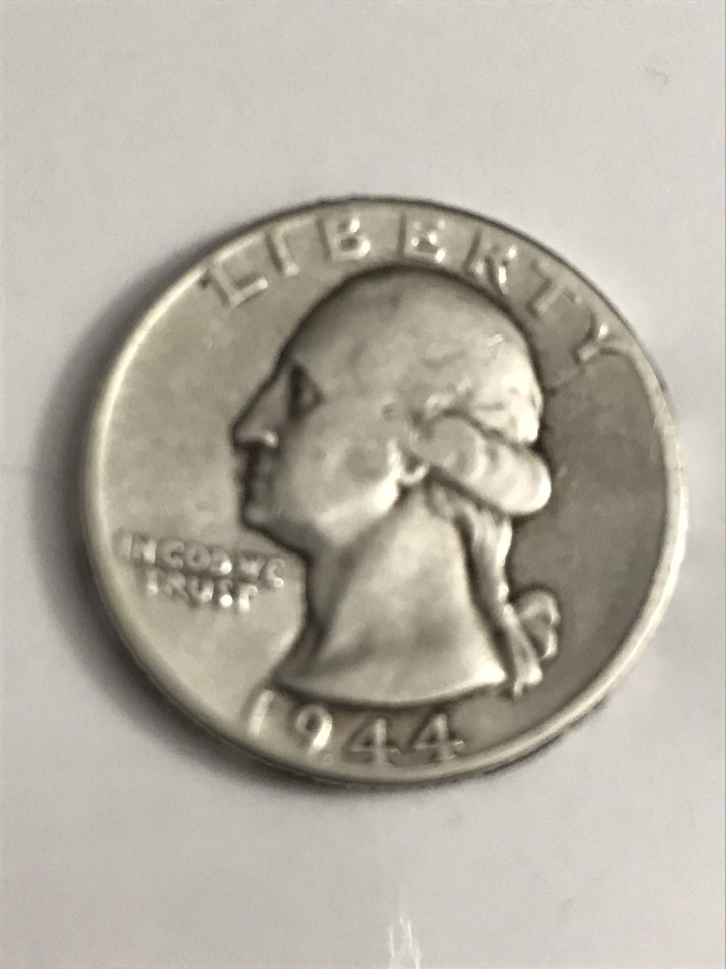 1944P Washington Quarter
