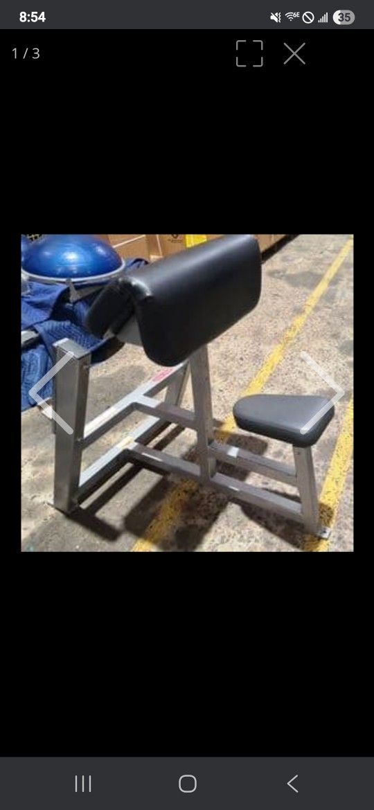 Preacher Curl Bench Star Trac