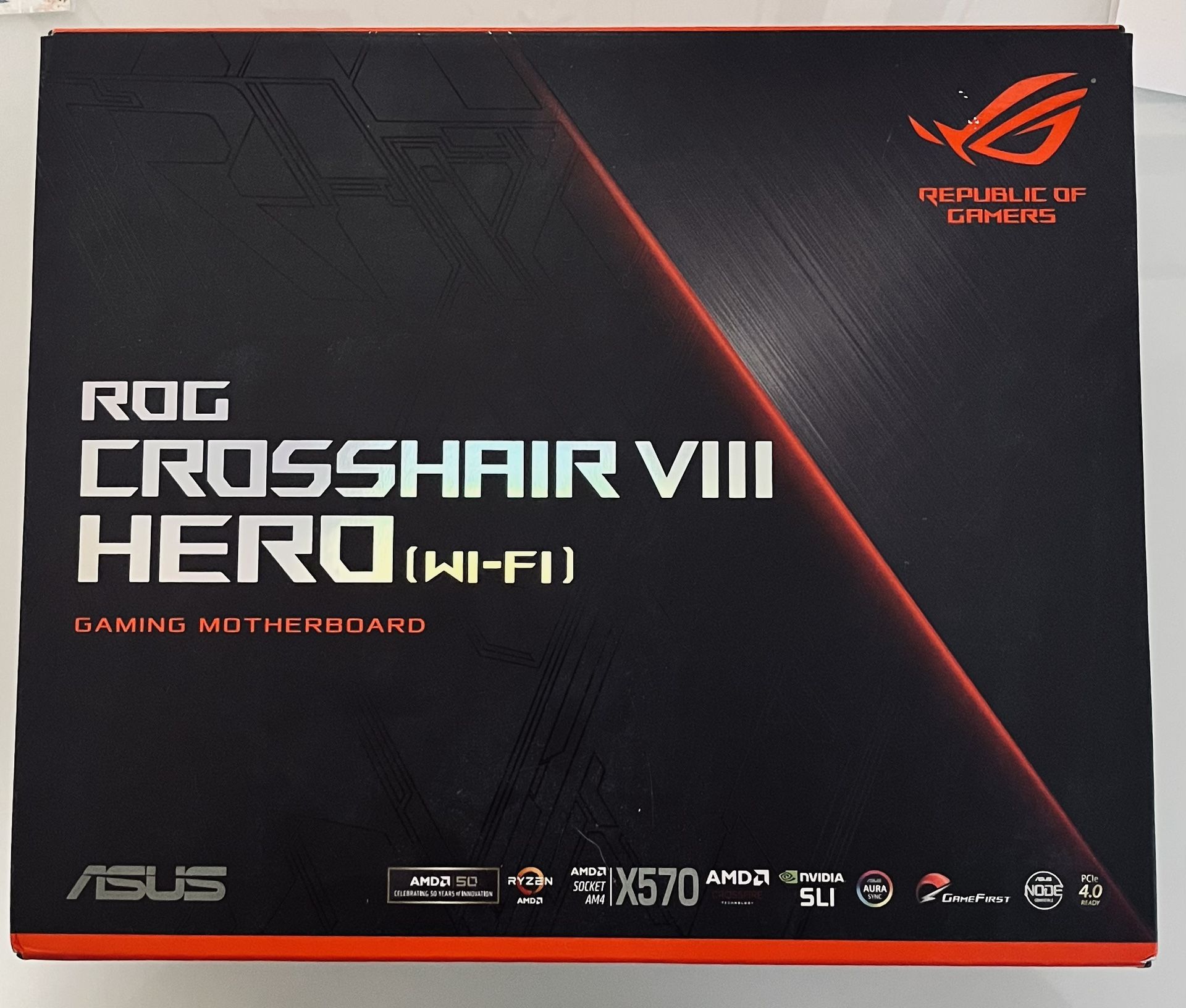 ASUS ROG X570 Crosshair VIII Hero WiFi ATX Gaming Motherboard