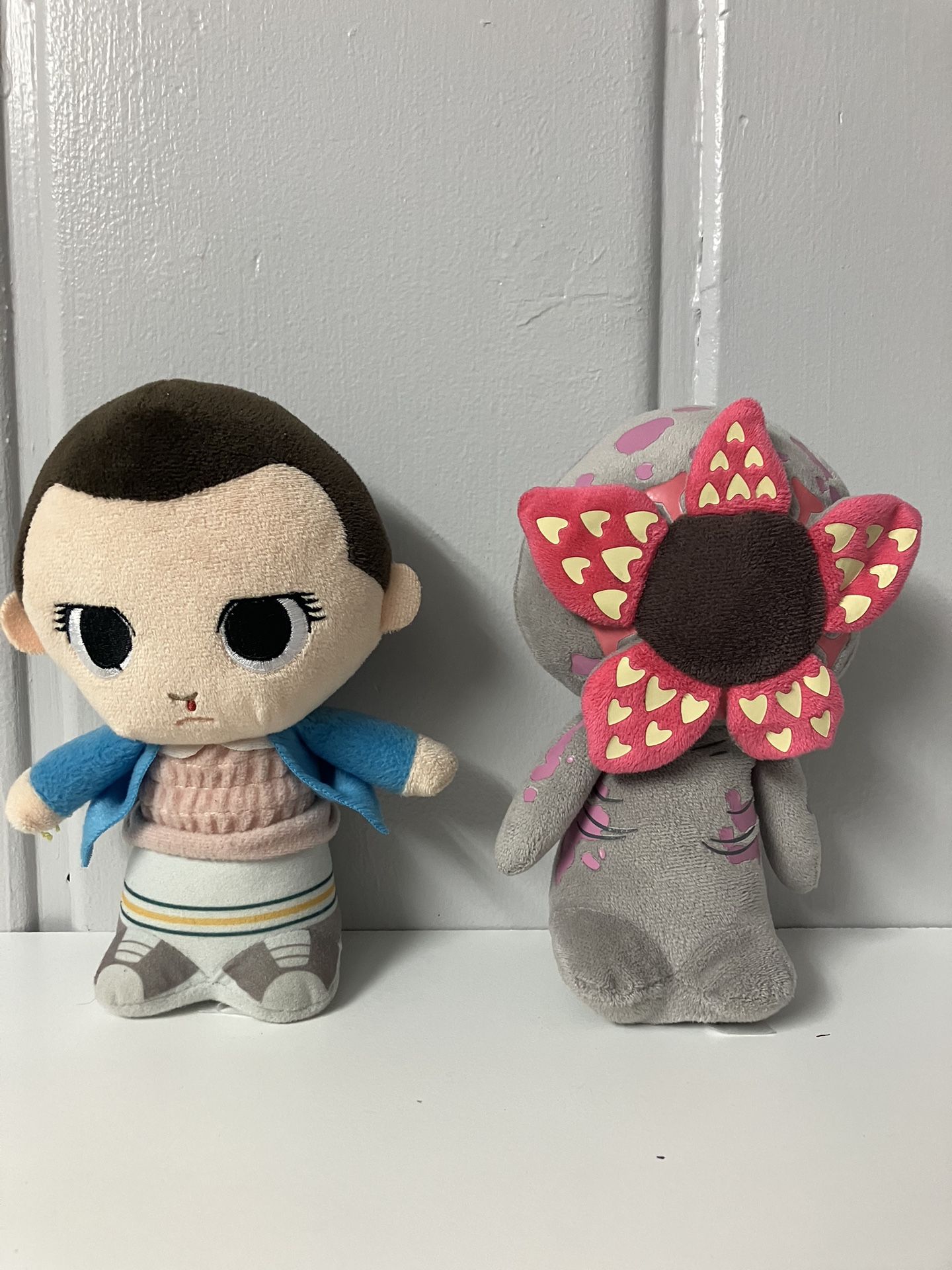 Eleven + Demogorgan Funko Plushies