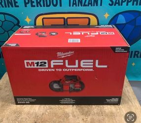 Milwaukee new band saw M12 kit fuel
