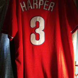 Harper Nike Red Jersey