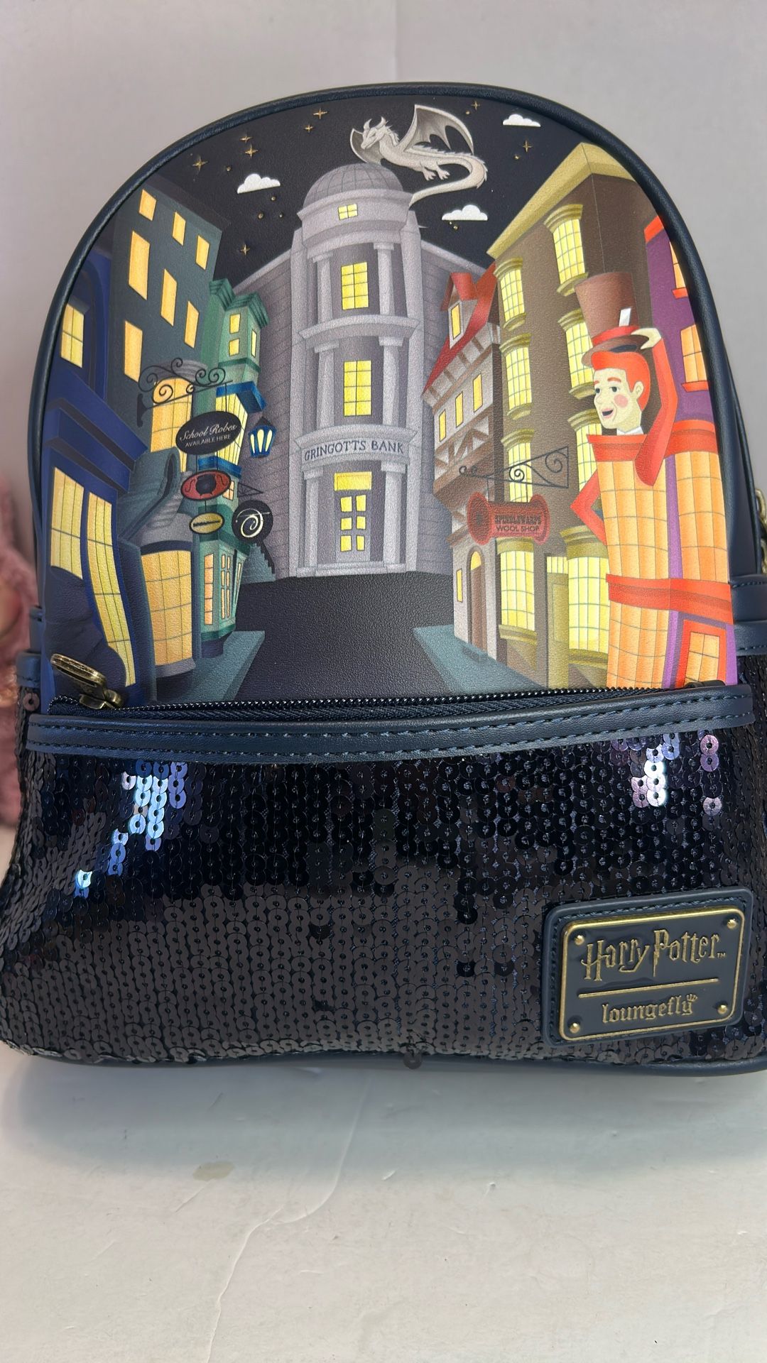 Harry Potter Navy Blue Small Backpack