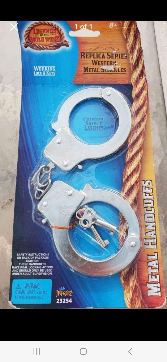 Western Metal Toy