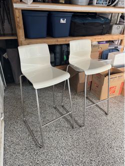 White Barstools