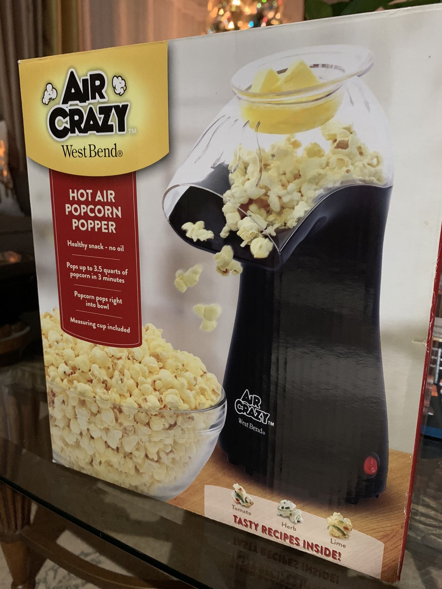 Brand new popcorn maker