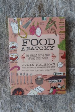 Food Anatomy by Julia Rothman Children’s Book • Like New