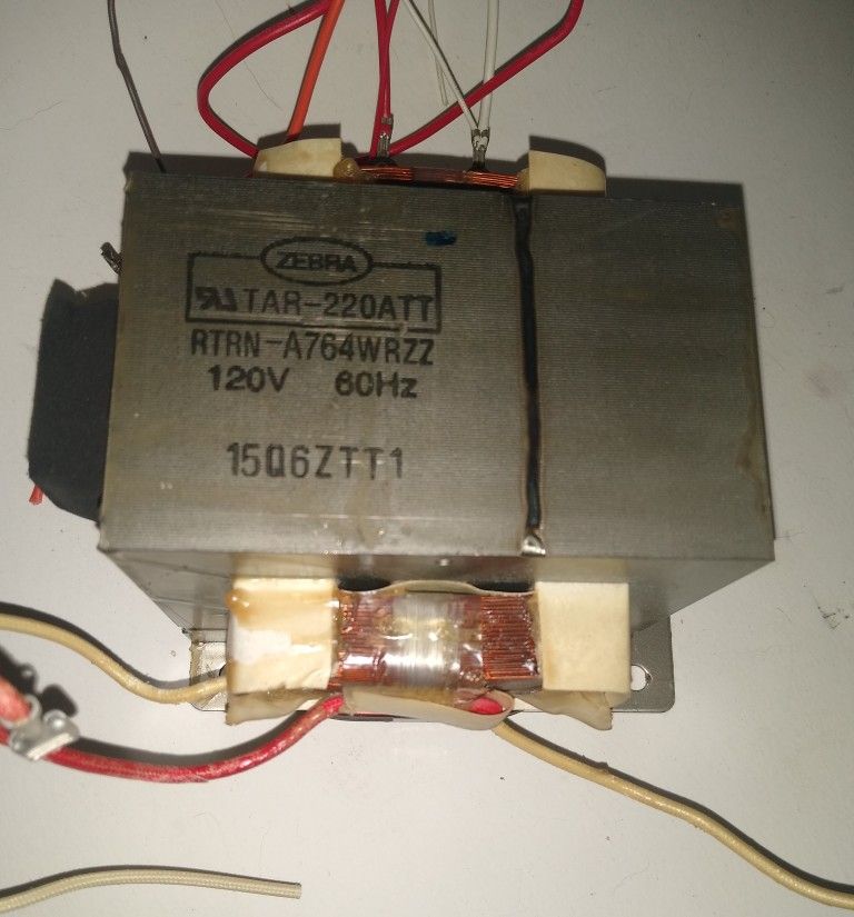 Microwave transformer zebra tar-220att
