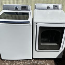 LAUNDRY WASHER AND DRYER GAS SET SAMSUNG 