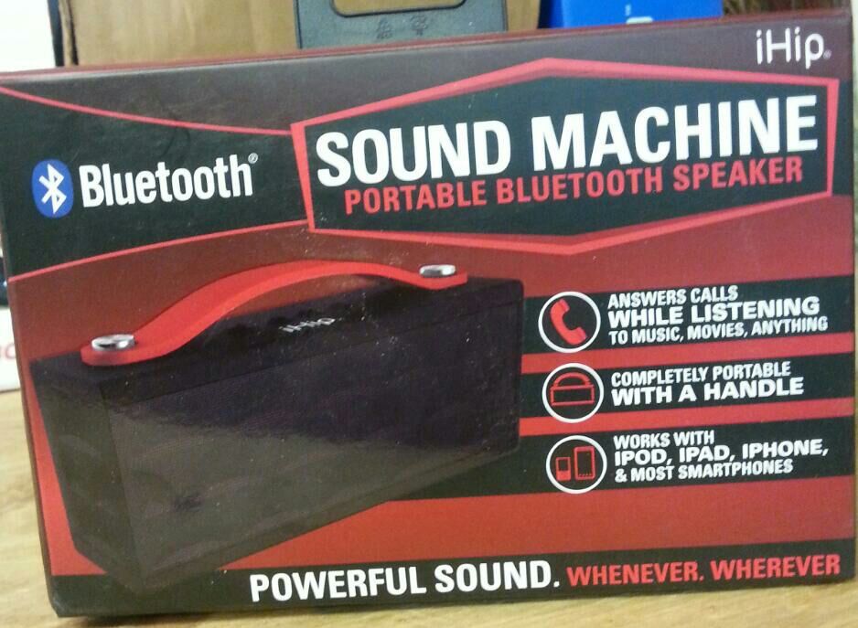 iHip Sound Machine Portable Bluetooth Speaker for Sale in Garden