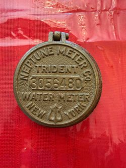 New York Brass Water Meter Cover