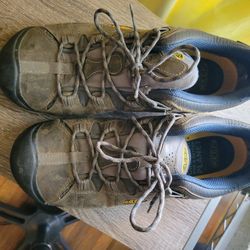 Keen Gray And Blue Men's Targhee II Waterproof