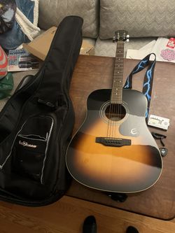 Acoustic Epiphone Guitar