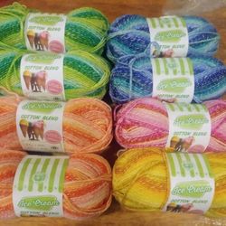 Lion Brand Ice Cream Yarn Bundle – 8 New Skeins (Discontinued) – $80 OBO