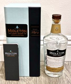 Midleton Very Rare Barry Crockett Legacy Irish Whiskey Empty Bottle, Box & Certificate 