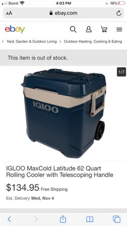 Igloo cooler