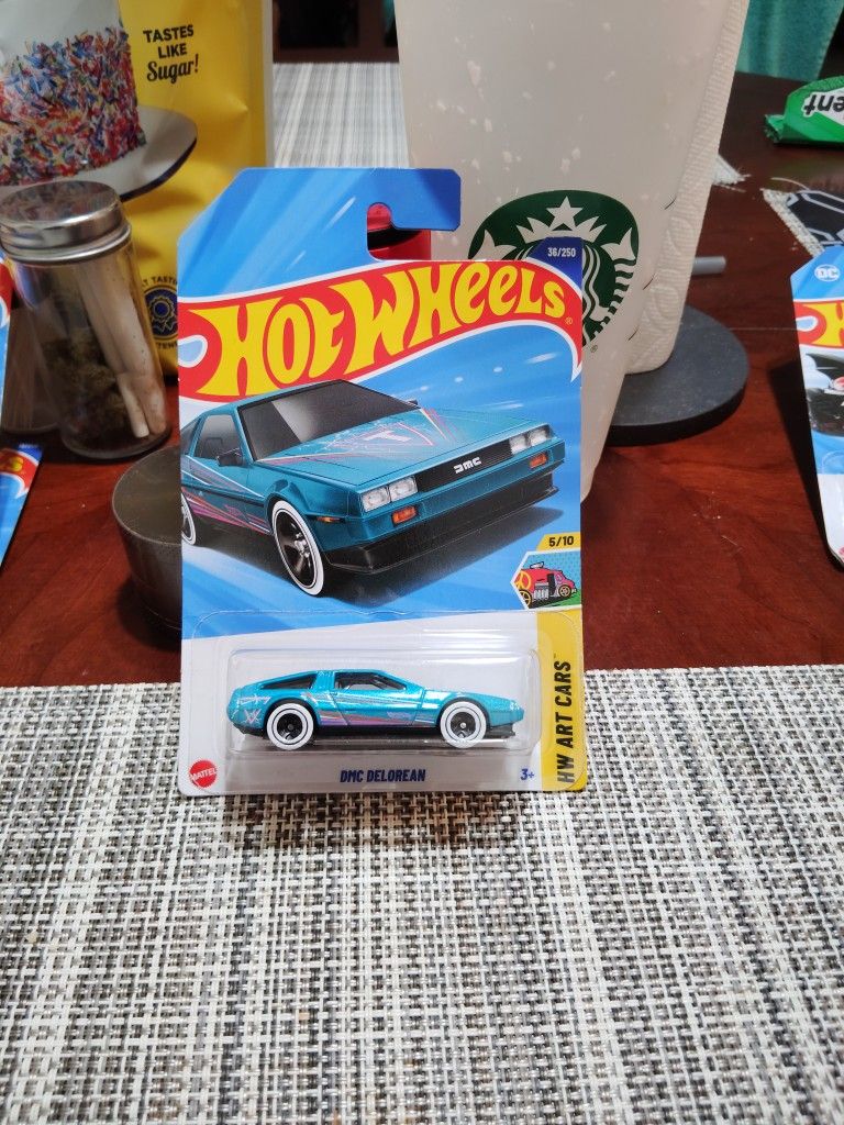 DMC Delorean Hotwheels