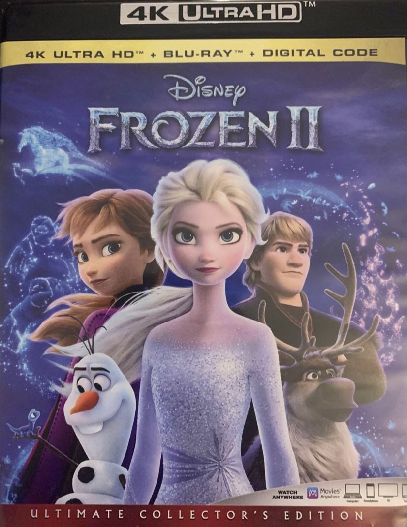 Disney’s FROZEN II (4K Ultra HD + Blu-Ray + Digital-2019)