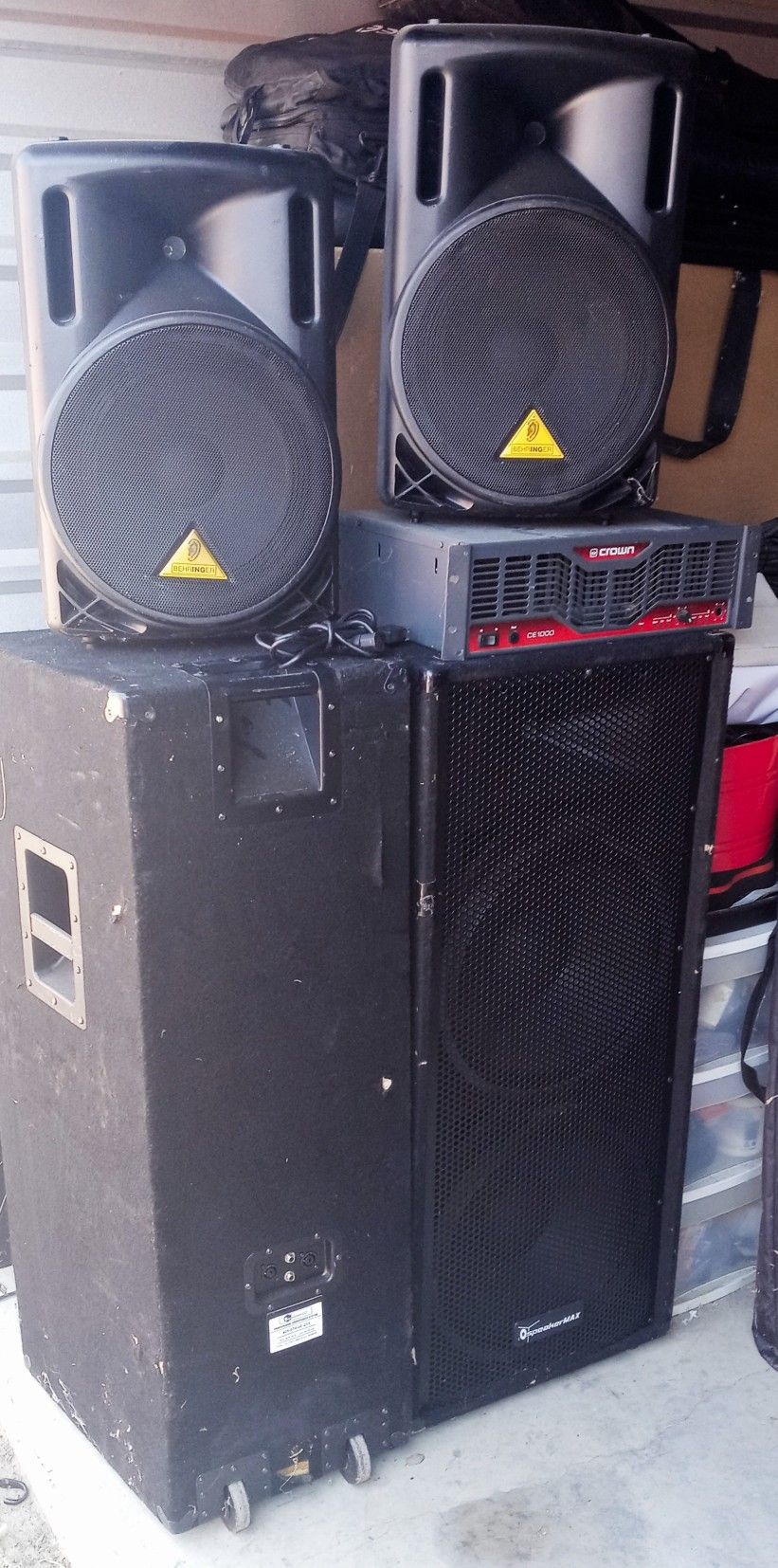 Dj Speaker For Sale 300 Each Set. for Sale in Dallas, TX OfferUp