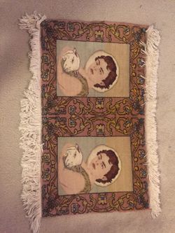 Handmade Persian hanging art/ rug