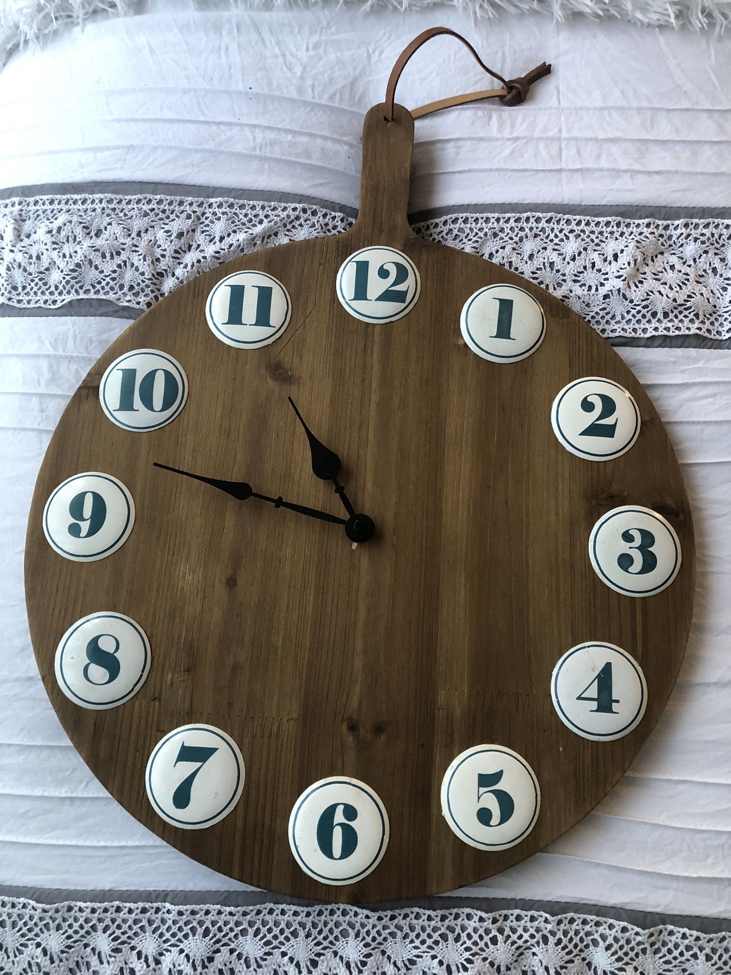 Chopping Board Clock