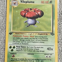 Vileplume 1st Edition Holo 