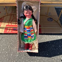 Vintage oriental doll mint condition