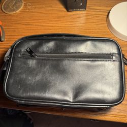 Toiletries Leather Bag Case 