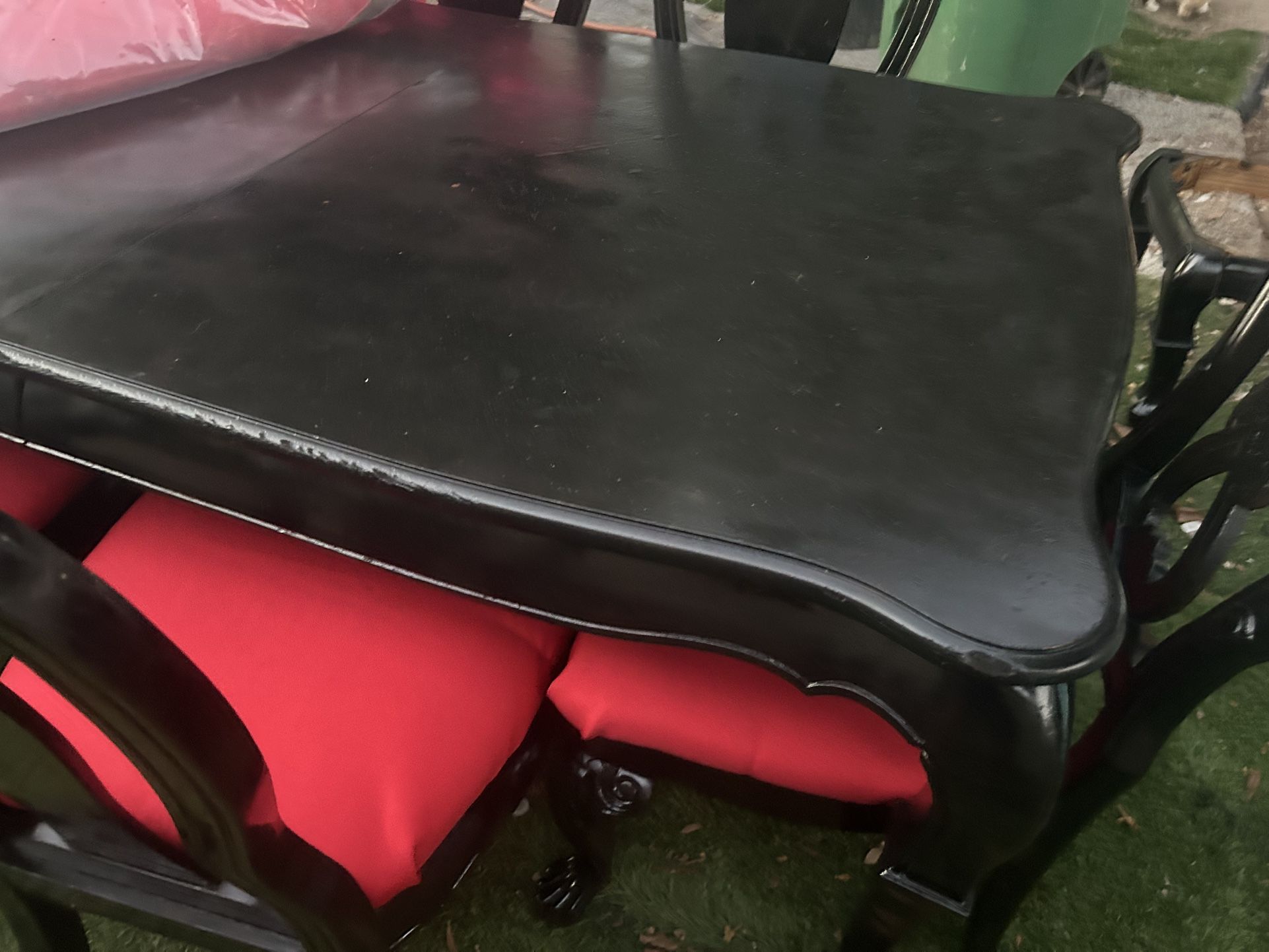 Big Dining Table 6 Chairs