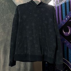 Earthbound Large Blue Celestial Hoodie