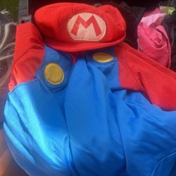 Mario unisex medium large costume
