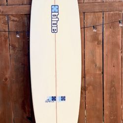 6'6 Blue Surfboard - Midlength