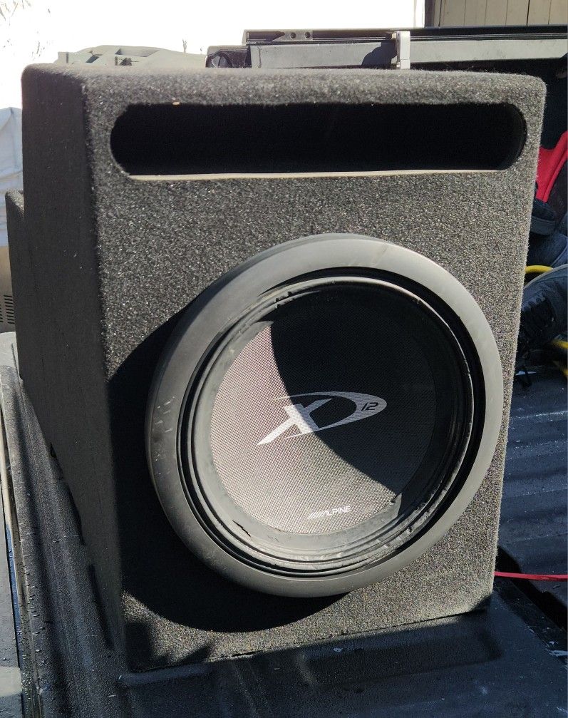 Alpine Type X 12"
