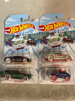 Hot Wheels 2018 four different ones