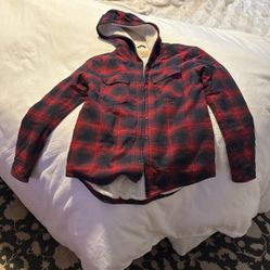 Jacket Boston Traders Plaid Fur Lined