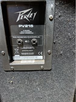 Speakers peavey