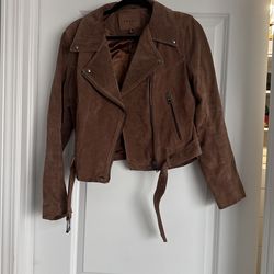 Blank NYC Suede Moto Jacket