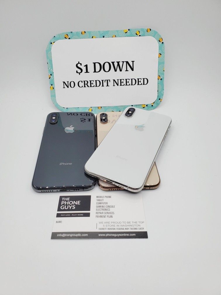 Apple iPhone X 📱 – Unlocked & Compatible with All Carriers! Get Yours Today!